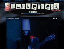 Tablet Screenshot of buckethead.weltzin3.com